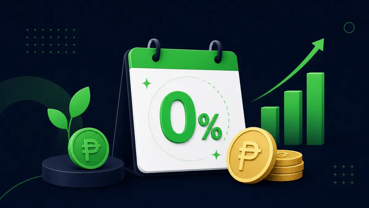 Promoción de primer crédito sin intereses en México para nuevos clientes